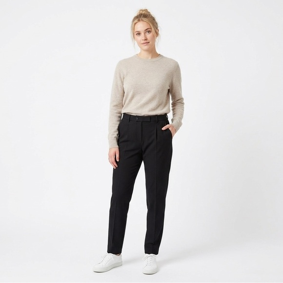 SAND Copenhagen Pants - SAND Copenhagen Leonora Slim Wool Trousers Eur38 Minimalist Office Scandinavian